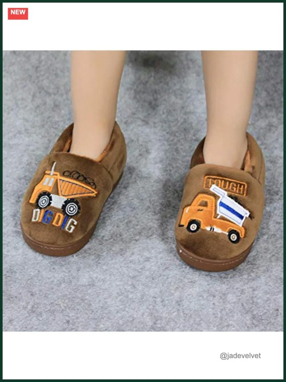 Toddler Slippers Boys Girls Little Kids House Shoes Warm Non-slip Sole Soft